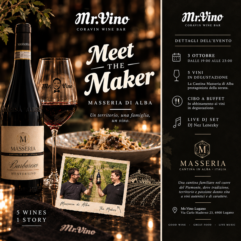 Meet the Maker: an evening with Masseria di Alba